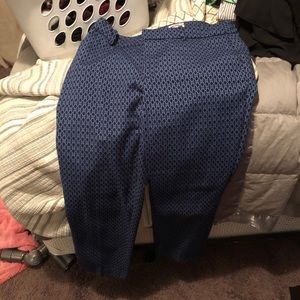 Merona work patterned pants
